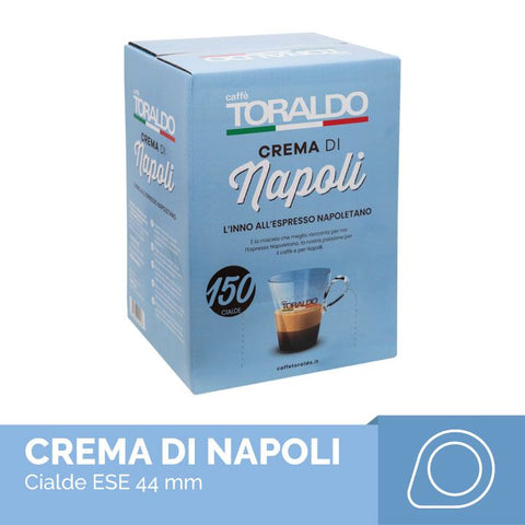 150 Cialde Toraldo - Miscela Crema di Napoli MAXI